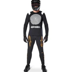 Alpinestars A-Supra Oscar Fietsshirt met Lange Mouwen Heren - zwart