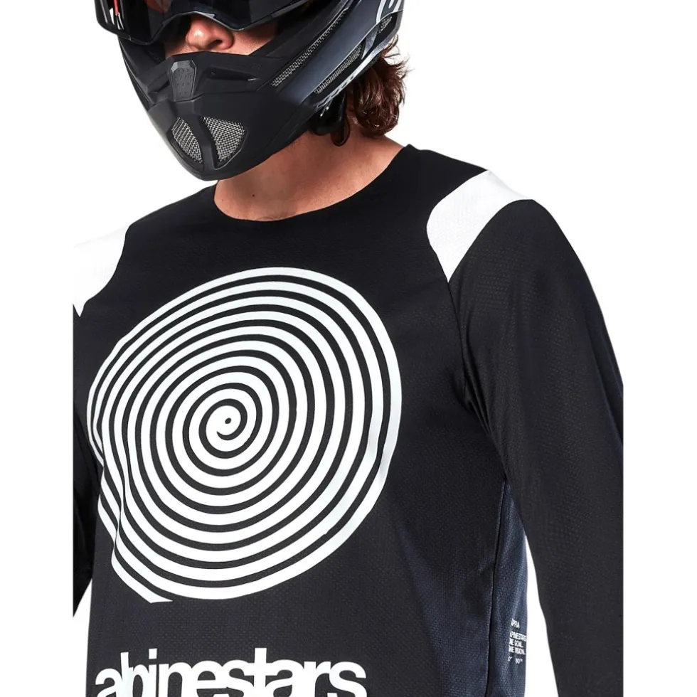 Alpinestars A-Supra Oscar Fietsshirt met Lange Mouwen Heren - zwart