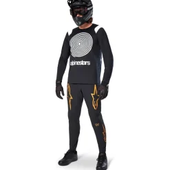 Alpinestars A-Supra Oscar Fietsshirt met Lange Mouwen Heren - zwart