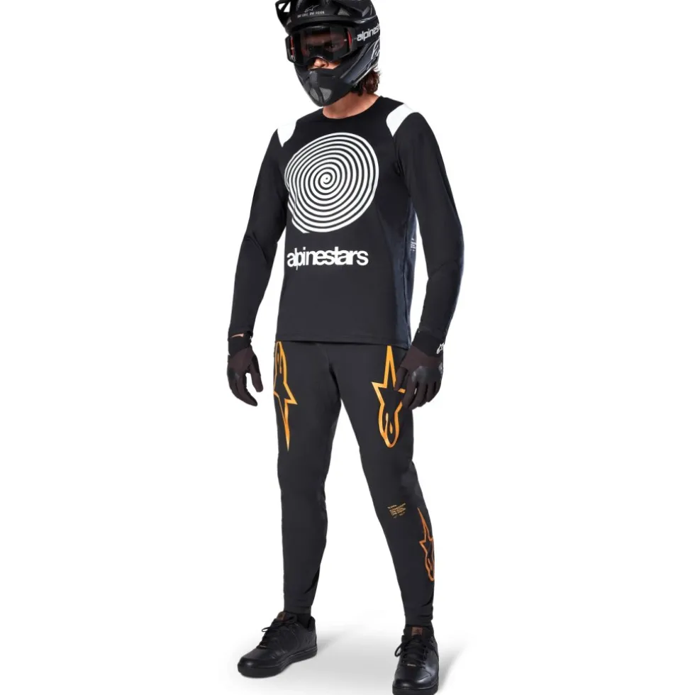 Alpinestars A-Supra Oscar Fietsshirt met Lange Mouwen Heren - zwart