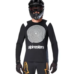 Alpinestars A-Supra Oscar Fietsshirt met Lange Mouwen Heren - zwart
