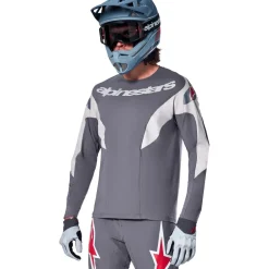 Alpinestars A-Supra Race Fietsshirt met Lange Mouwen Heren - dark gray