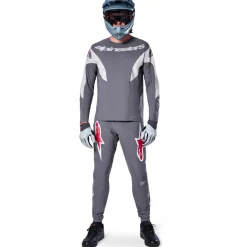 Alpinestars A-Supra Race Fietsshirt met Lange Mouwen Heren - dark gray