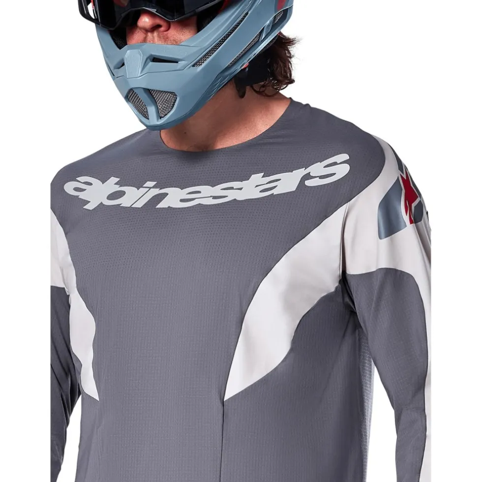 Alpinestars A-Supra Race Fietsshirt met Lange Mouwen Heren - dark gray