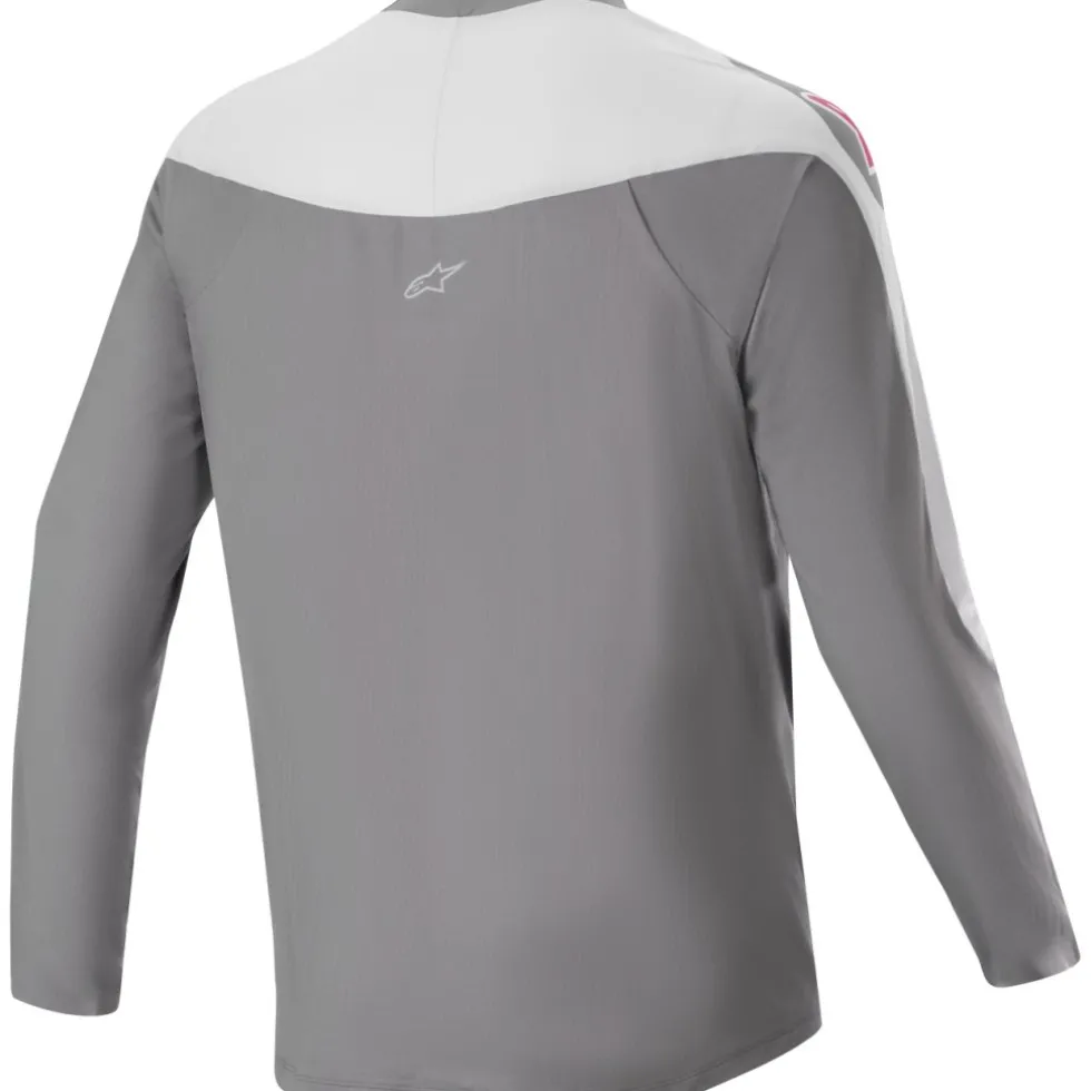 Alpinestars A-Supra Race Fietsshirt met Lange Mouwen Heren - dark gray