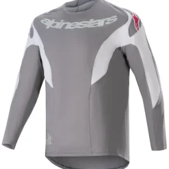 Alpinestars A-Supra Race Fietsshirt met Lange Mouwen Heren - dark gray