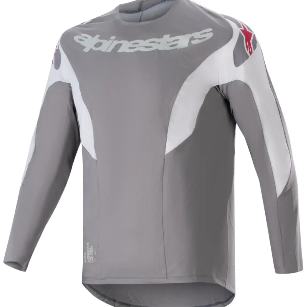 Alpinestars A-Supra Race Fietsshirt met Lange Mouwen Heren - dark gray