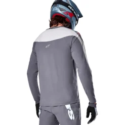 Alpinestars A-Supra Race Fietsshirt met Lange Mouwen Heren - dark gray