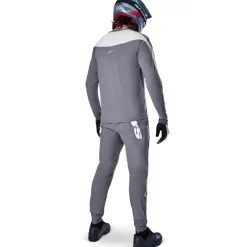 Alpinestars A-Supra Race Fietsshirt met Lange Mouwen Heren - dark gray