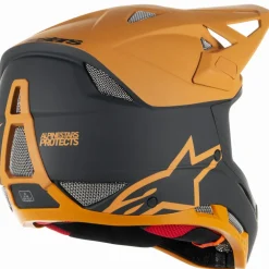 Alpinestars Missile Tech Helm - Racer - black/dark gold matt