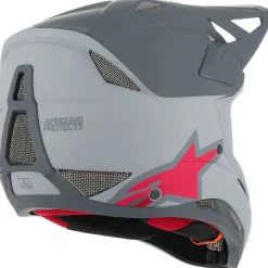 Alpinestars Missile Tech Helm - Racer - light gray/dark gray matt