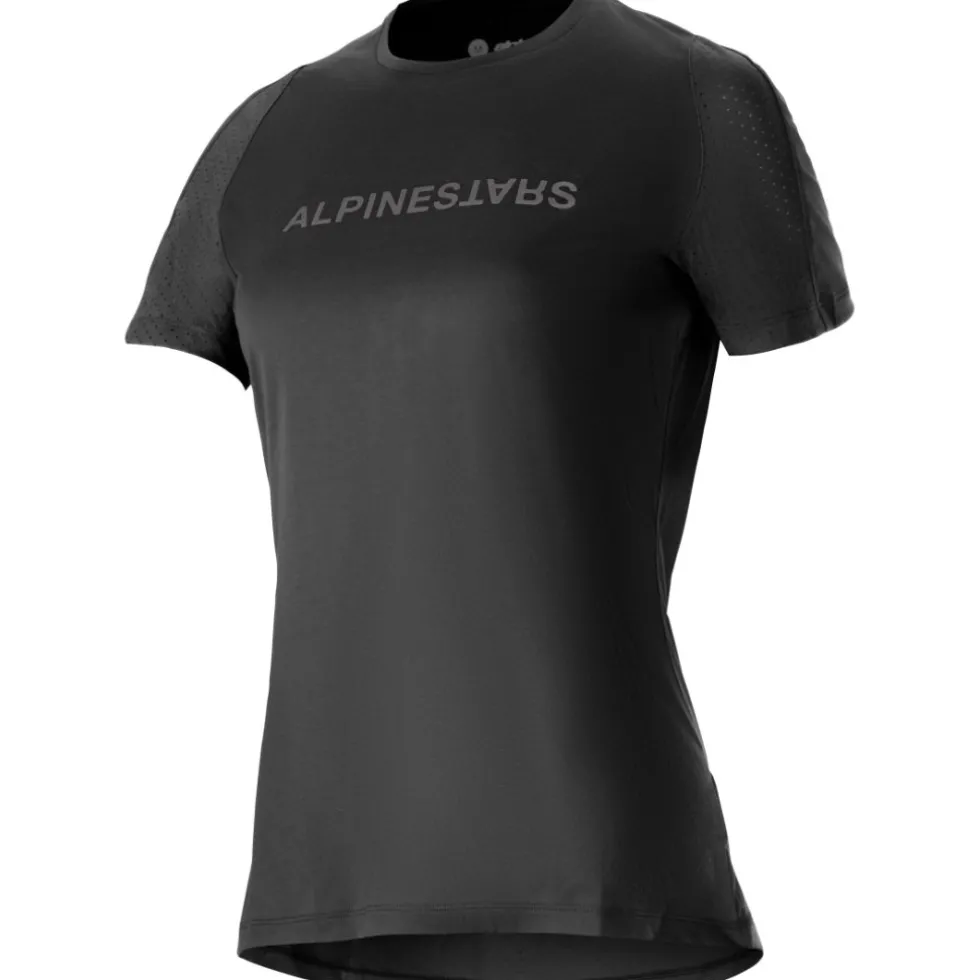 Alpinestars Stella A-Dura Dri Switch Fietsshirt met Korte Mouwen Dames - zwart