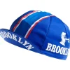 Apis Retro Stijl Professionele Fietspet - BROOKLYN BLUE