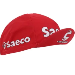 Apis Retro Stijl Professionele Fietspet - SAECO / CANNONDALE / KAPPA
