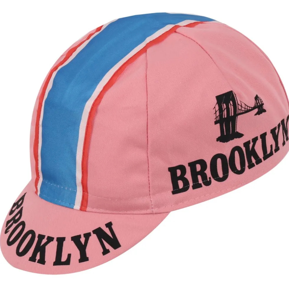 Apis Retro Stijl Professionele Fietspet - BROOKLYN ROSA