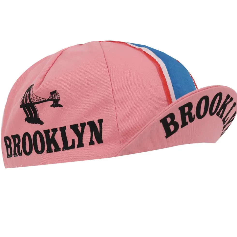Apis Retro Stijl Professionele Fietspet - BROOKLYN ROSA