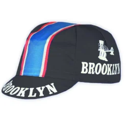 Apis Retro Stijl Professionele Fietspet - BROOKLYN BLACK
