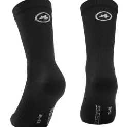 Assos Essence High Sokken - Set van 2 - black series
