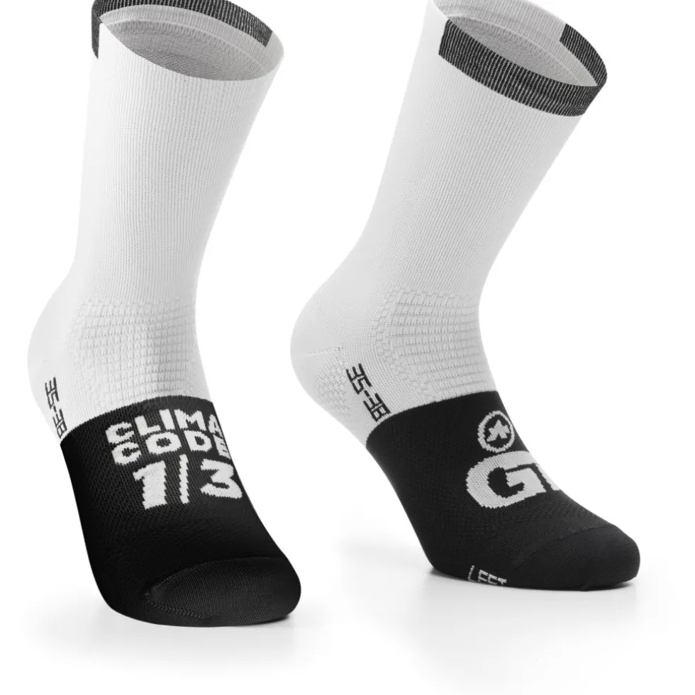 Assos GT C2 Sokken - holy white