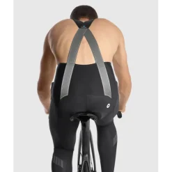 Assos Mille GT S11 EISENHERZ Ultraz Winter Fietsbroek met Bretels Heren - black series