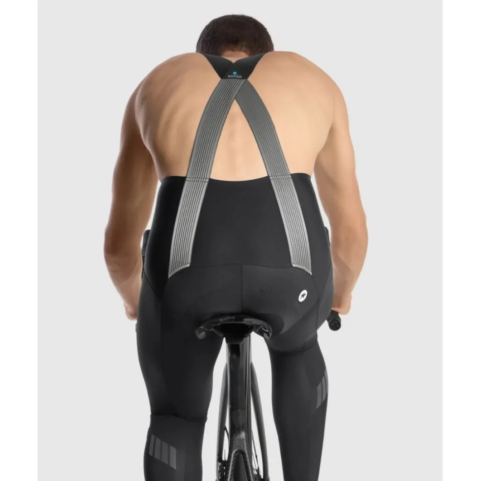 Assos Mille GT S11 EISENHERZ Ultraz Winter Fietsbroek met Bretels Heren - black series