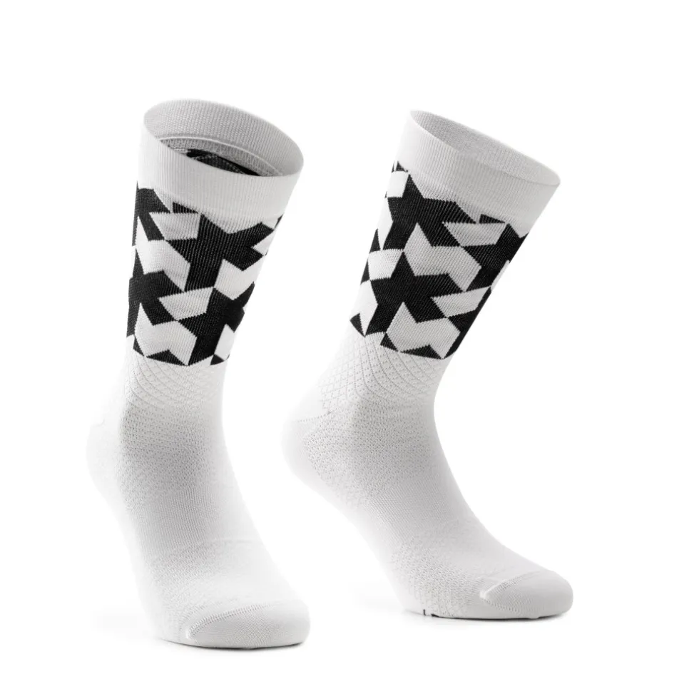 Assos Monogram EVO Sokken - holy white