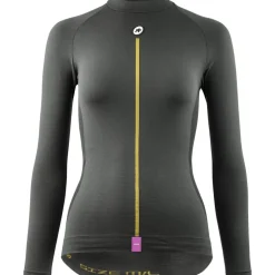 Assos P1 Lente Herfst Hemd met Lange Mouwen Dames - anthracite grey