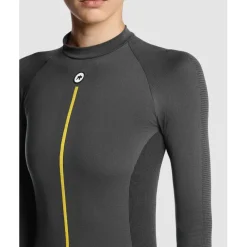 Assos P1 Lente Herfst Hemd met Lange Mouwen Dames - anthracite grey