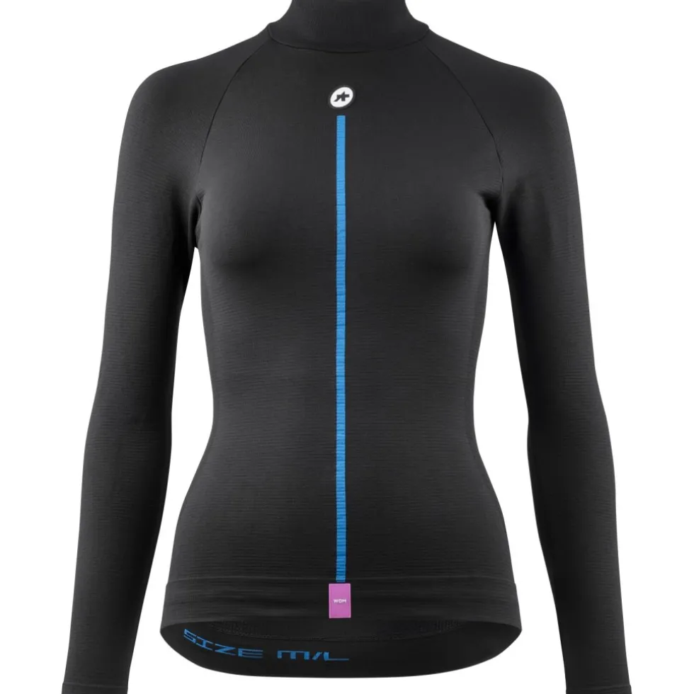 Assos P1 Winter Hemd met Lange Mouwen Dames - black series