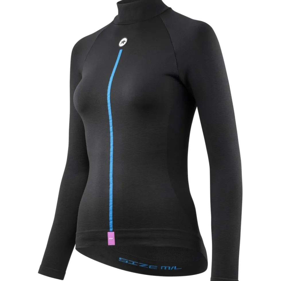 Assos P1 Winter Hemd met Lange Mouwen Dames - black series