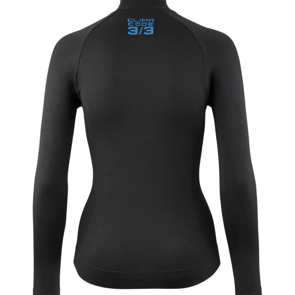 Assos P1 Winter Hemd met Lange Mouwen Dames - black series