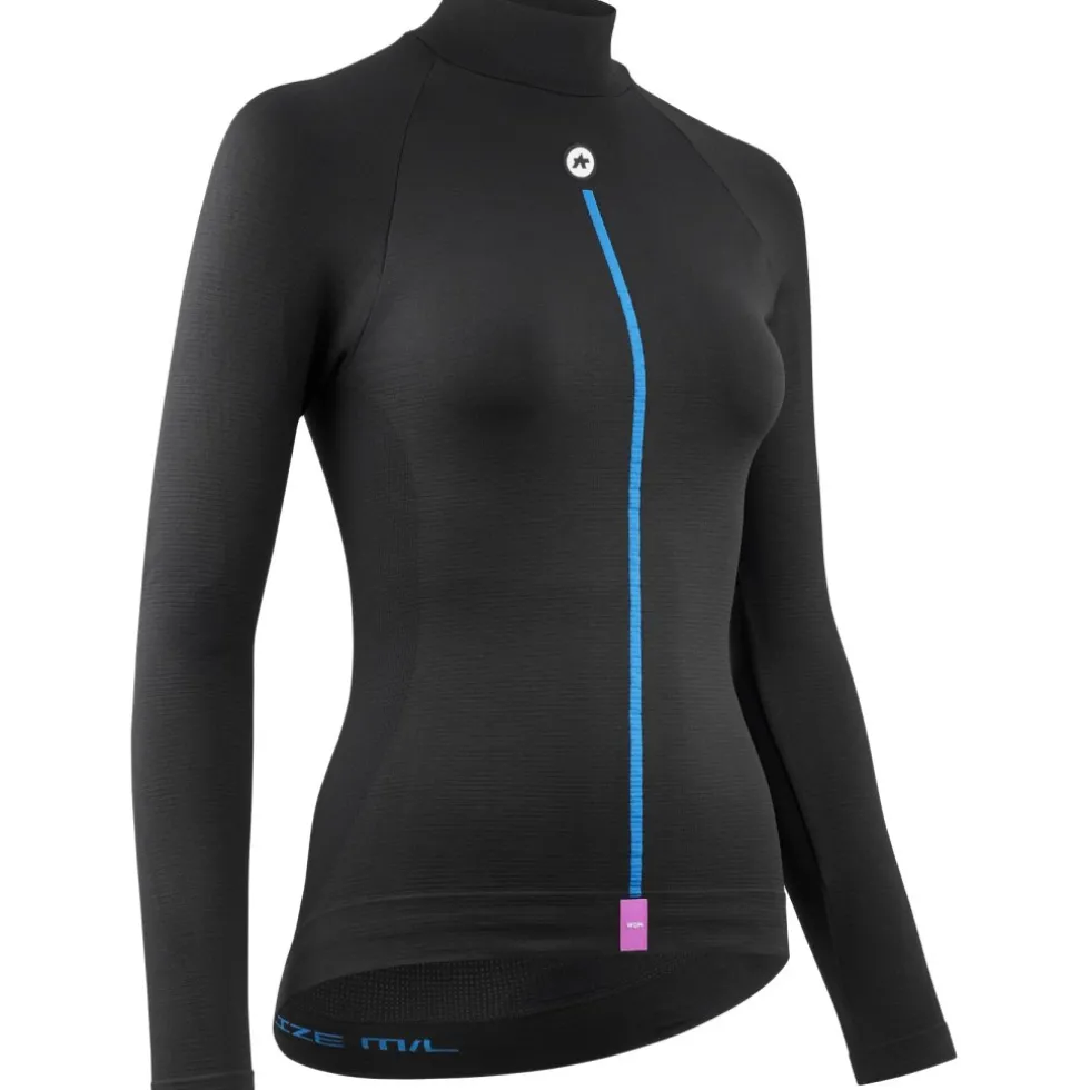 Assos P1 Winter Hemd met Lange Mouwen Dames - black series