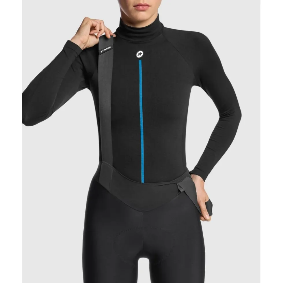 Assos P1 Winter Hemd met Lange Mouwen Dames - black series