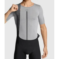 Assos P1 Zomer Hemd met Korte Mouwen Heren - grey series