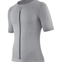 Assos P1 Zomer Hemd met Korte Mouwen Heren - grey series
