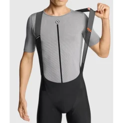 Assos P1 Zomer Hemd met Korte Mouwen Heren - grey series