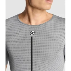 Assos P1 Zomer Hemd met Korte Mouwen Heren - grey series