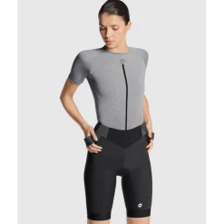 Assos P1 Zomer Hemd met Korte Mouwen Dames - grey series