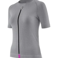 Assos P1 Zomer Hemd met Korte Mouwen Dames - grey series