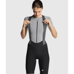 Assos P1 Zomer Hemd met Korte Mouwen Dames - grey series
