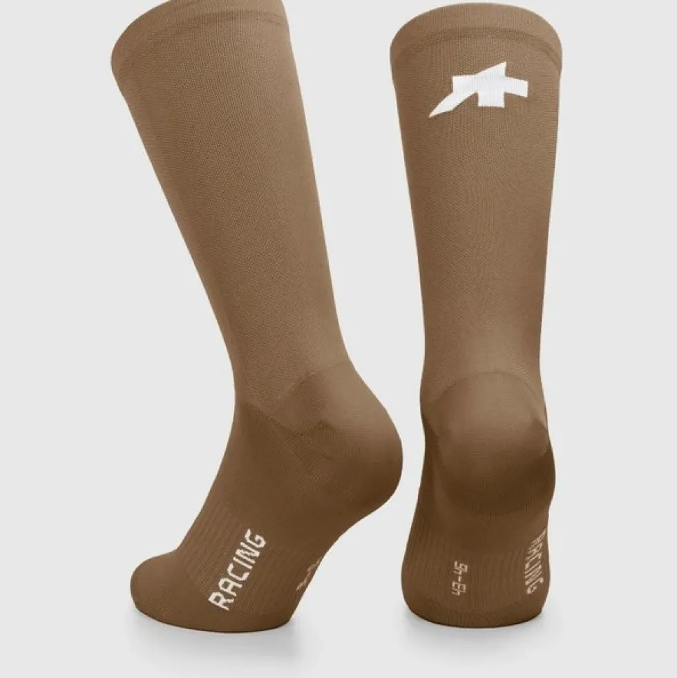 Assos S11 Racing Sokken - terra sand