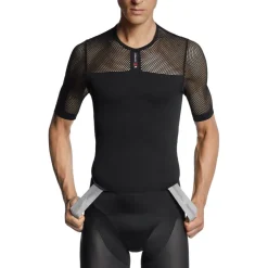Assos Skin Layer SUPERLEGER Hemd met Korte Mouwen Heren - black series