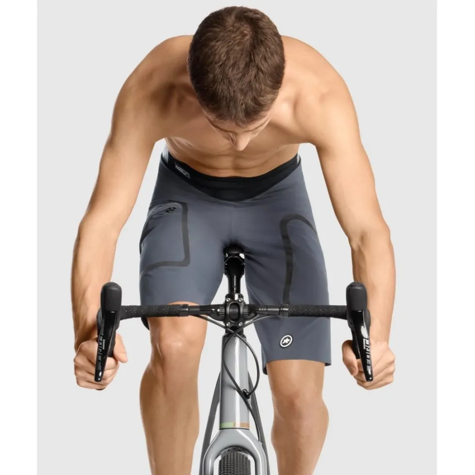 Assos TRAIL TACTICA T3 Cargoshort Heren - torpedo grey