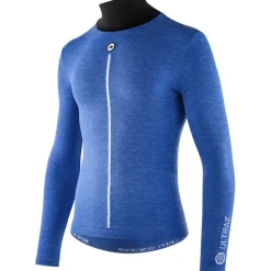 Assos Ultraz P1 Winter Hemd met Lange Mouwen Heren - calypso blu