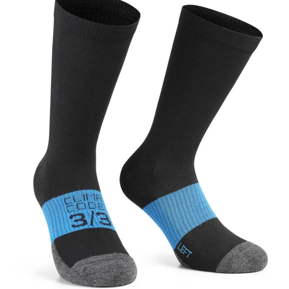 Assos Winter Sokken EVO - zwart series
