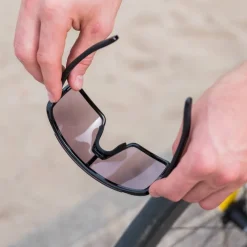 BBB Cycling Chester BSG-69 Bril - glossy black - smoke flash mirror
