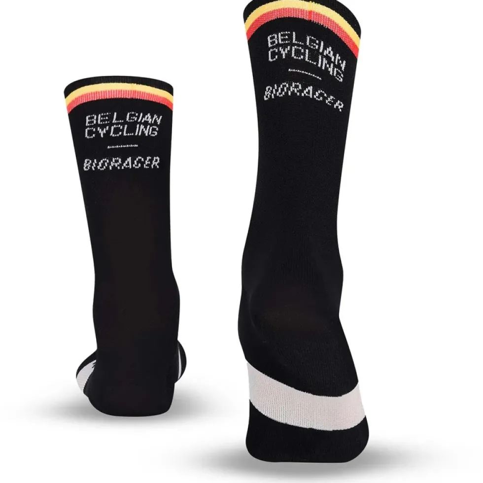Bioracer Belgian Fietssokken - zwart