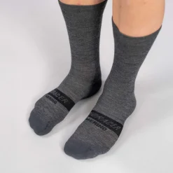 Bioracer Thermal Merino Fietssokken - grey