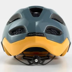 Bontrager Blaze WaveCel MTB Helmet - battleship blue/marigold