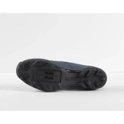Bontrager Evoke Mountainbike Shoe - battleship blue / radioactive orange